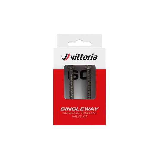 Valves Tubeless VITTORIA SINGLEWAY Argent Presta (x2)