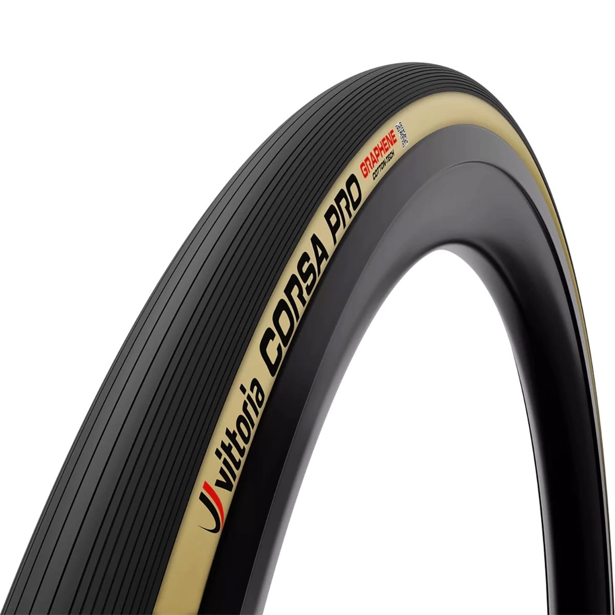 Pneu VITTORIA CORSA PRO Graphene G2.0 700x24c Tubeless Ready Beige