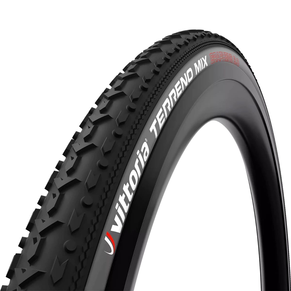 Pneu VITTORIA TERRENO MIX GRAVEL ENDURANCE Graphene G2.0 700x45c Tubeless Ready Gris