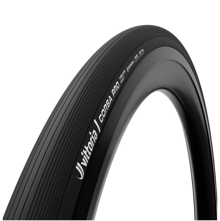 VITTORIA CORSA PRO Graphene G2.0 700c Tubeless Ready Sort dæk