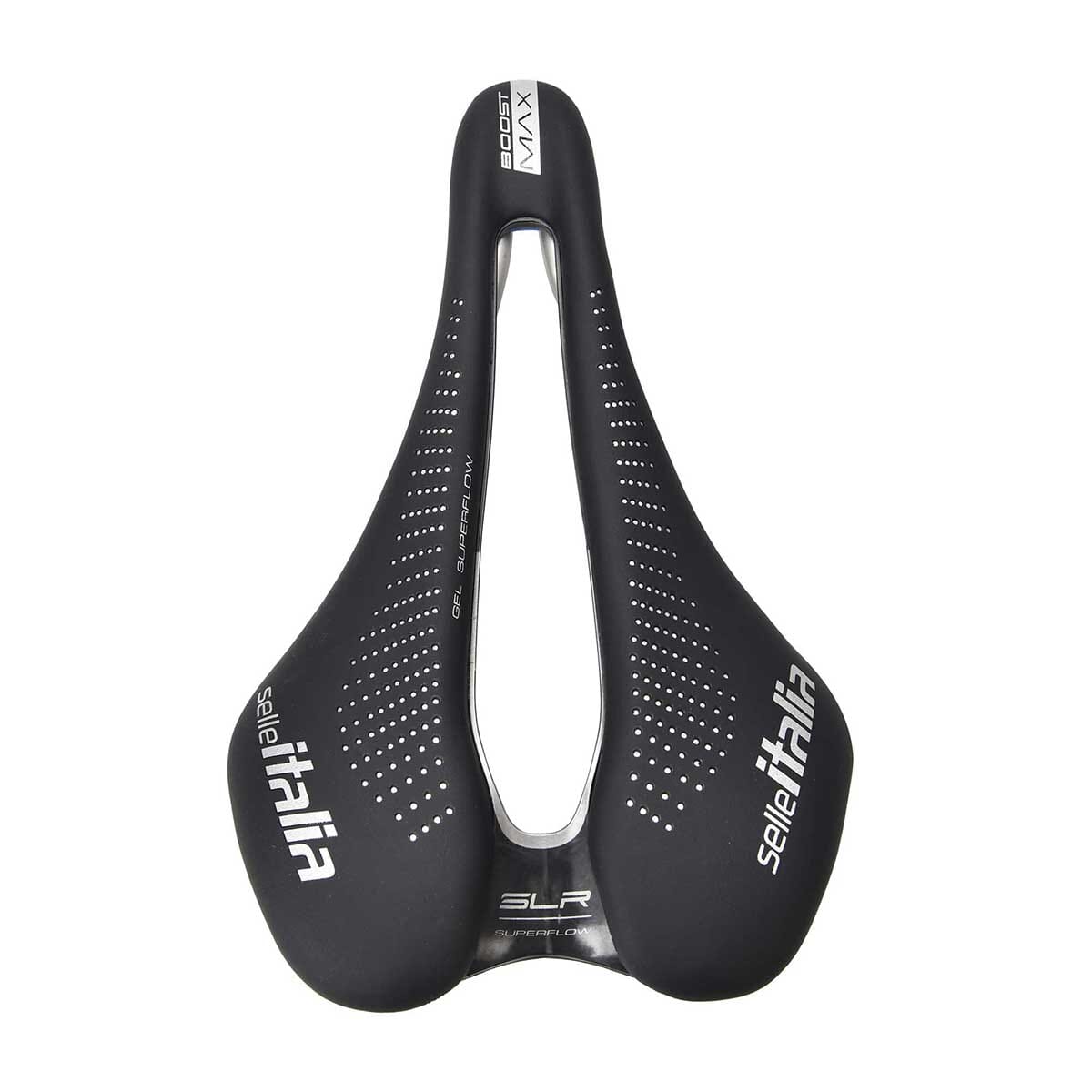 Selle SELLE ITALIA MAX SLR BOOST GEL TI316 SUPERFLOW 155mm Rails TI316