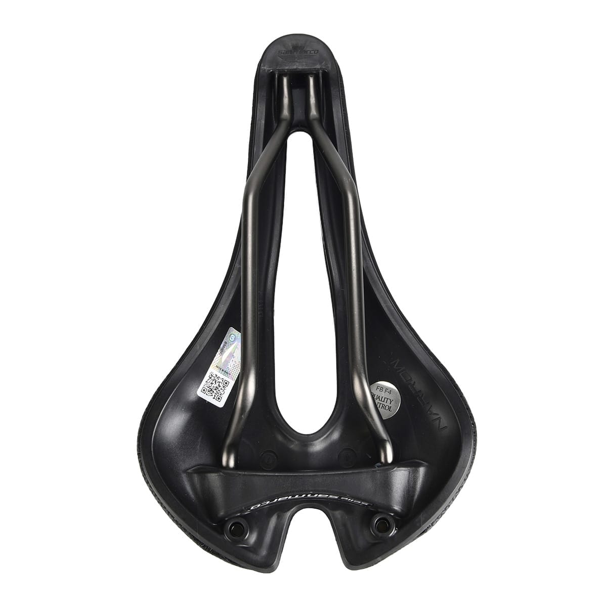 Selle SELLE SAN MARCO APSIDE SHORT SUPERCOMFORT OPEN-FIT RACING 139mm Rails Manganèse