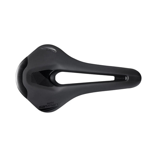 Selle SAN MARCO SHORTFIT 2.0 OPEN-FIT DYNAMIC S3 Largeur 140mm Rails Manganese