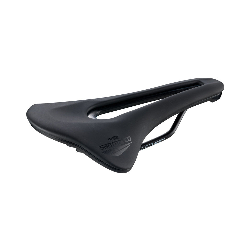 Selle SAN MARCO SHORTFIT 2.0 OPEN-FIT SPORT L3 Largeur 155mm Rails Composite