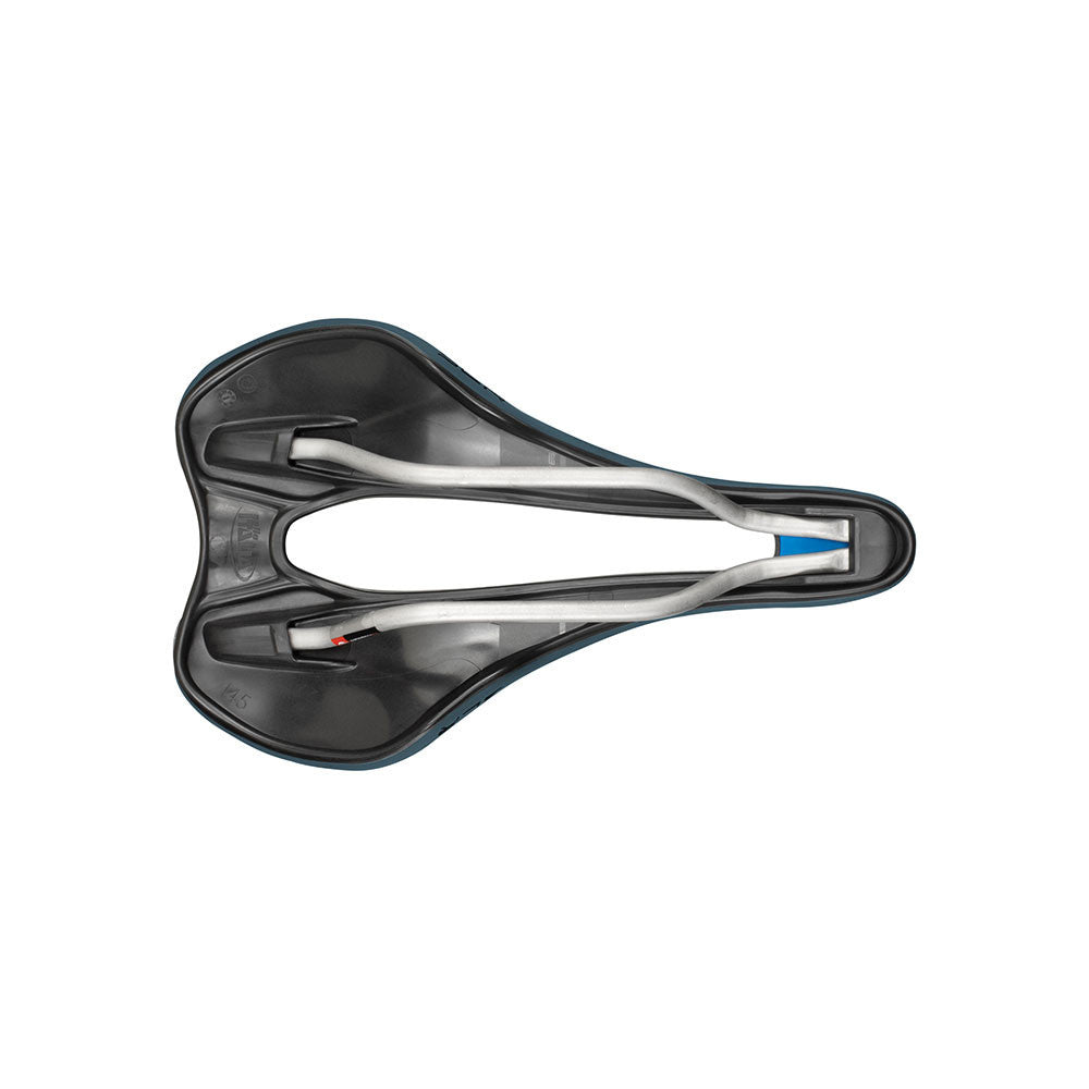 Selle SELLE ITALIA SLR BOOST GRAVEL SUPERFLOW L Rails TI316 Bleu