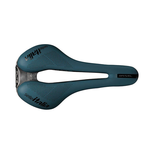 Selle SELLE ITALIA FLITE BOOST GRAVEL SUPERFLOW S Rails TI316 Bleu
