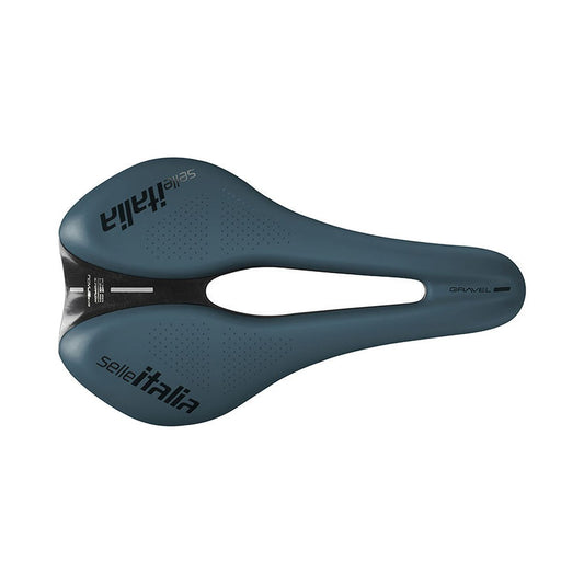 Selle SELLE ITALIA NOVUS BOOST EVO GRAVEL SUPERFLOW TM L Rails Manganèse Bleu