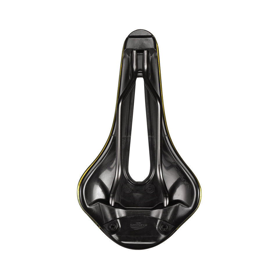 Selle SAN MARCO SHORTFIT 2.0 OPEN-FIT RACING L3 Largeur 155mm Rails Acier Xsilite Or