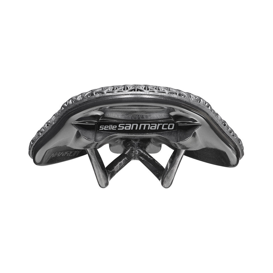 Selle SAN MARCO SHORTFIT 2.0 3D OPEN-FIT CARBON FX S3 Largeur 140mm Rails Carbone