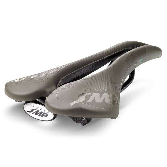 Selle SMP VT20C GEL Largeur 144mm Rails Carbone Marron