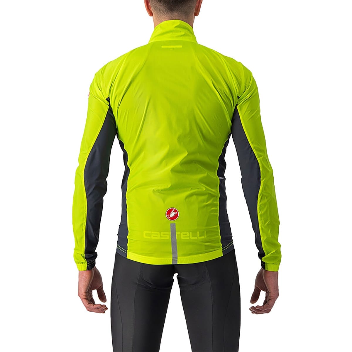 Veste CASTELLI SQUADRA STRETCH Jaune/Gris