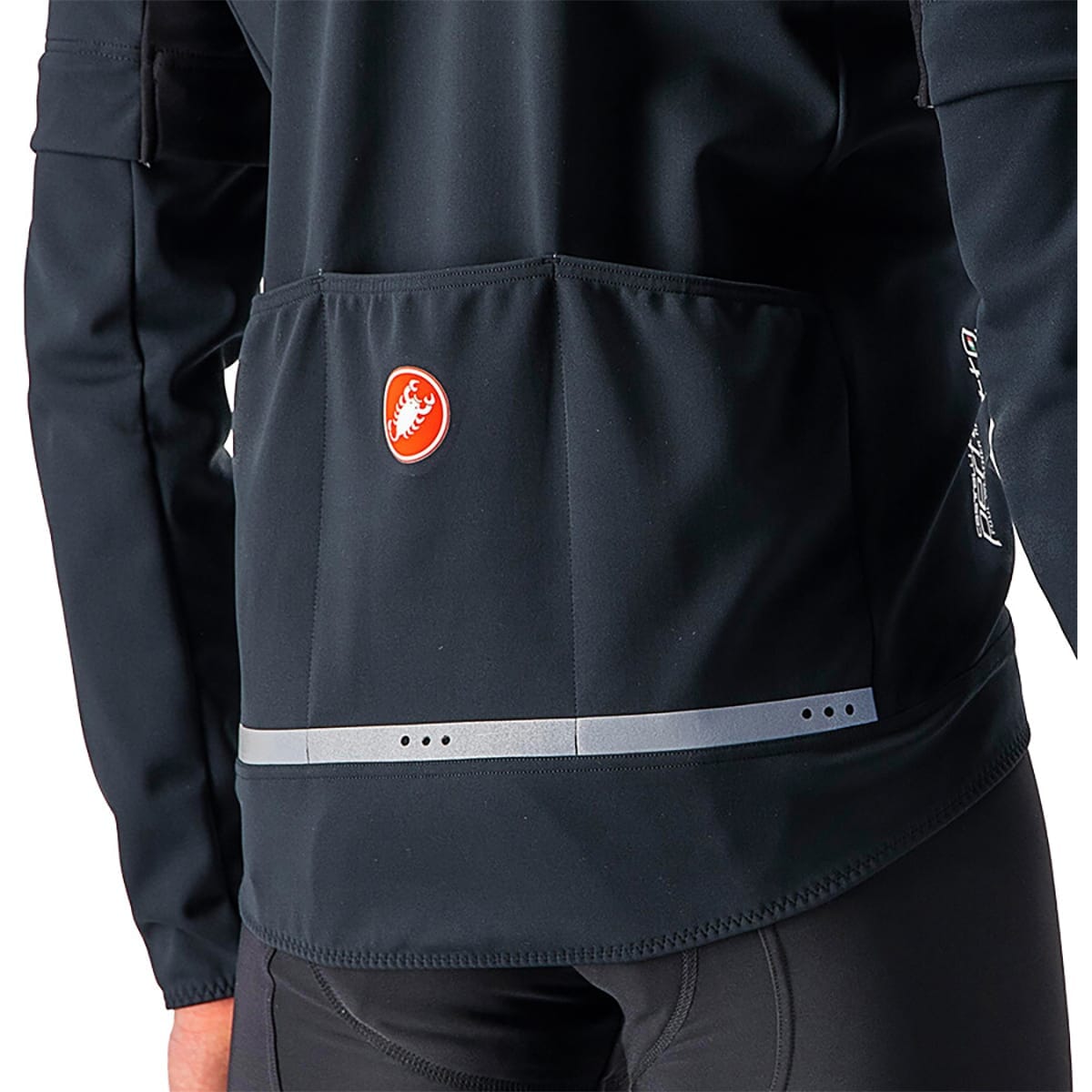 Veste CASTELLI CONVERTIBLE PERFETTO ROS 2 Noir/Noir Reflex