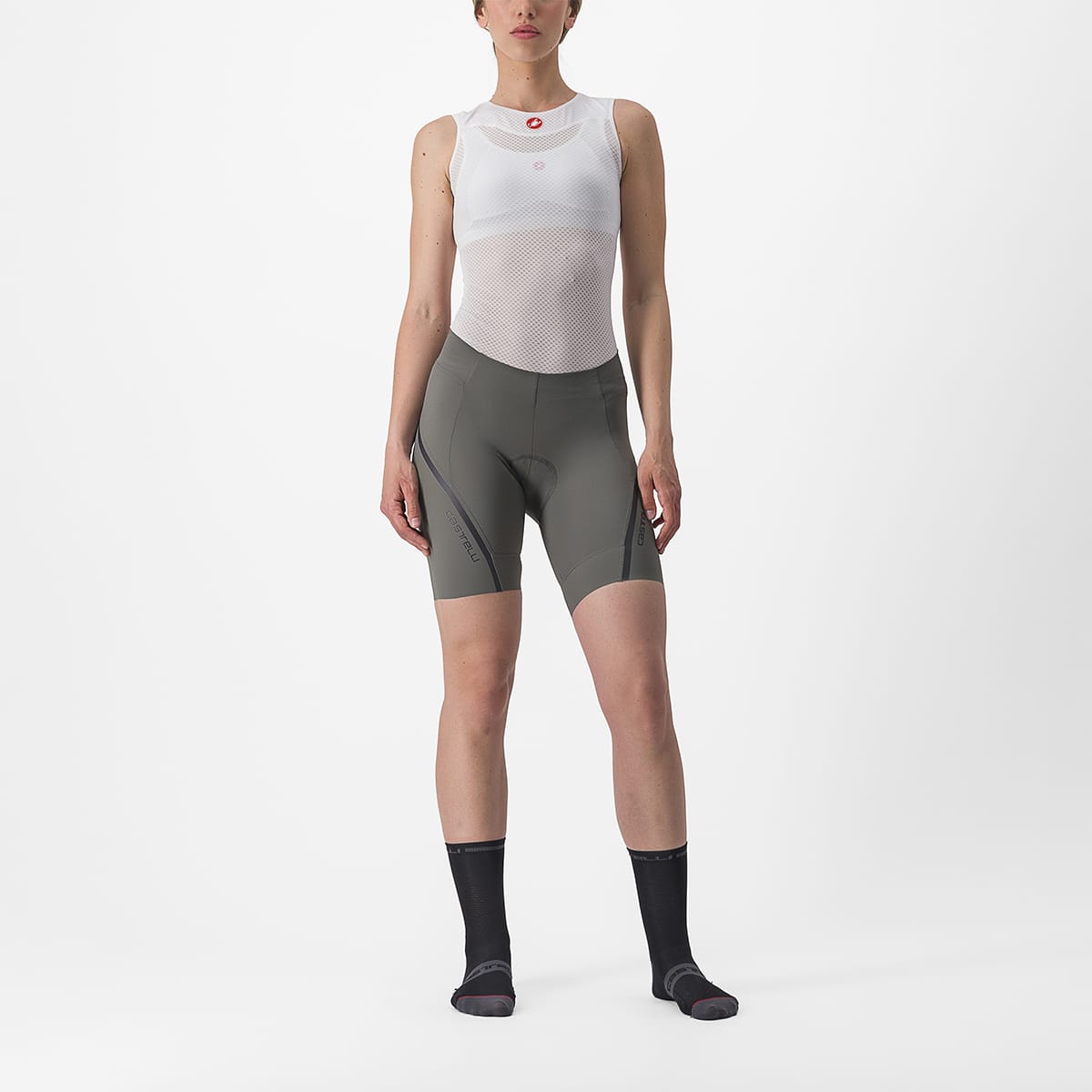 Cuissard CASTELLI VELOCISSIMA 3 Femme Gris