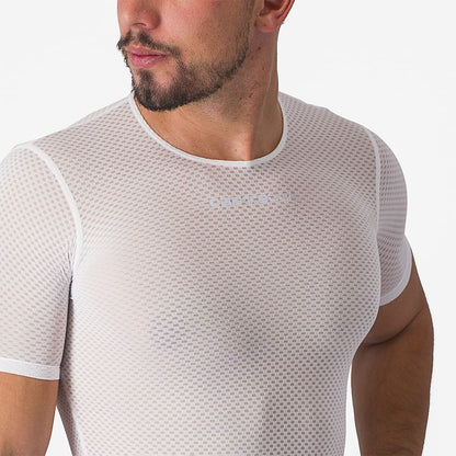 Sous-Vêtement CASTELLI PRO MESH 2.0 Manches Courtes Blanc