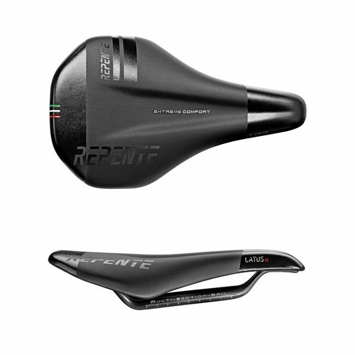 Selle REPENTE LATUS M 142mm Rails Carbone