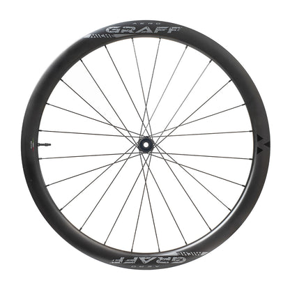 Paire de Roues MICHE GRAFF AERO DISC Tubeless Ready (Center Lock)