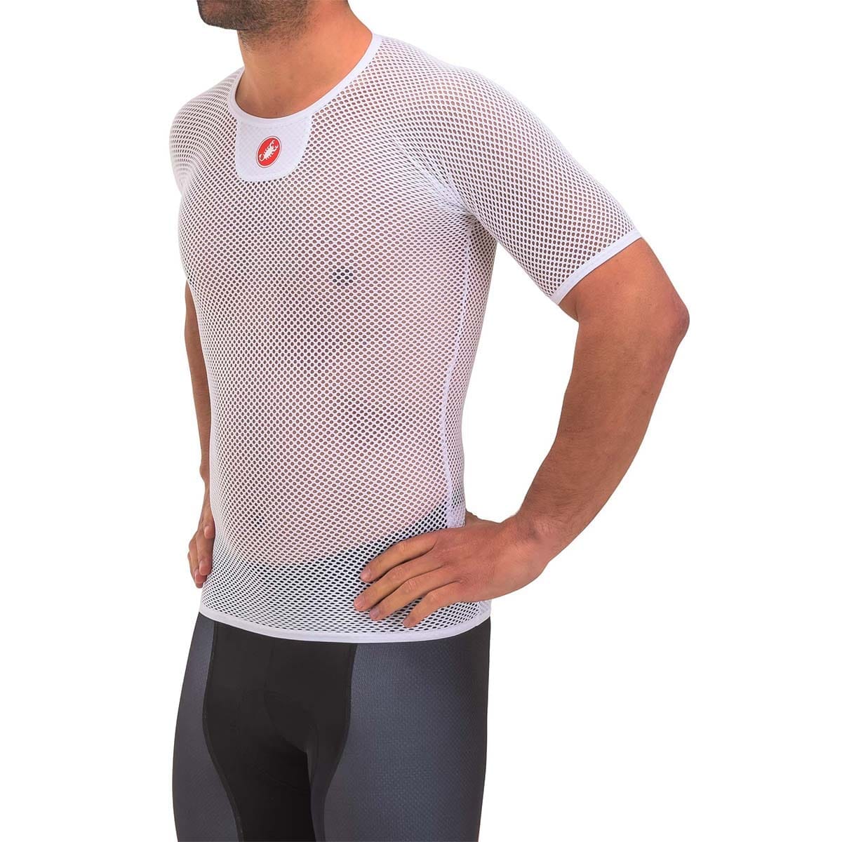 Sous-Vêtement Technique CASTELLI CORE MESH 3 Manches Courtes Blanc