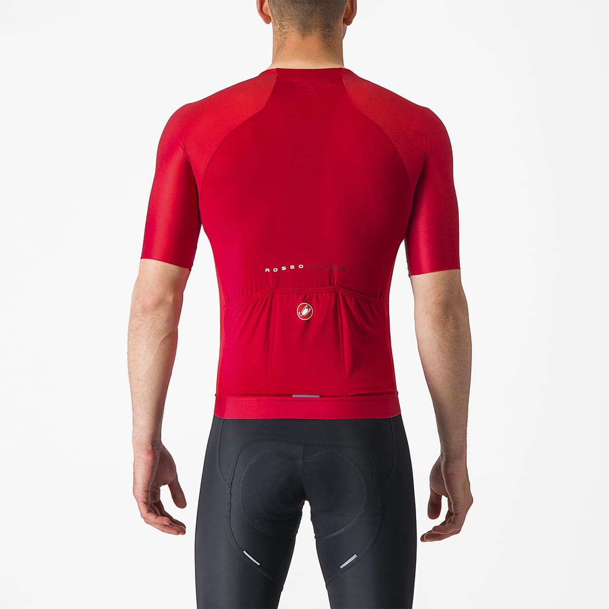 Maillot CASTELLI AERO RACE 7.0 Manches Courtes Rouge