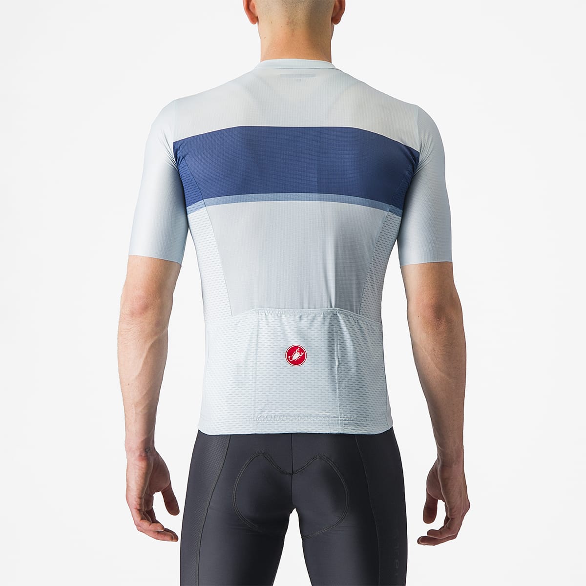 Maillot CASTELLI TRADIZIONE Manches Courtes Bleu