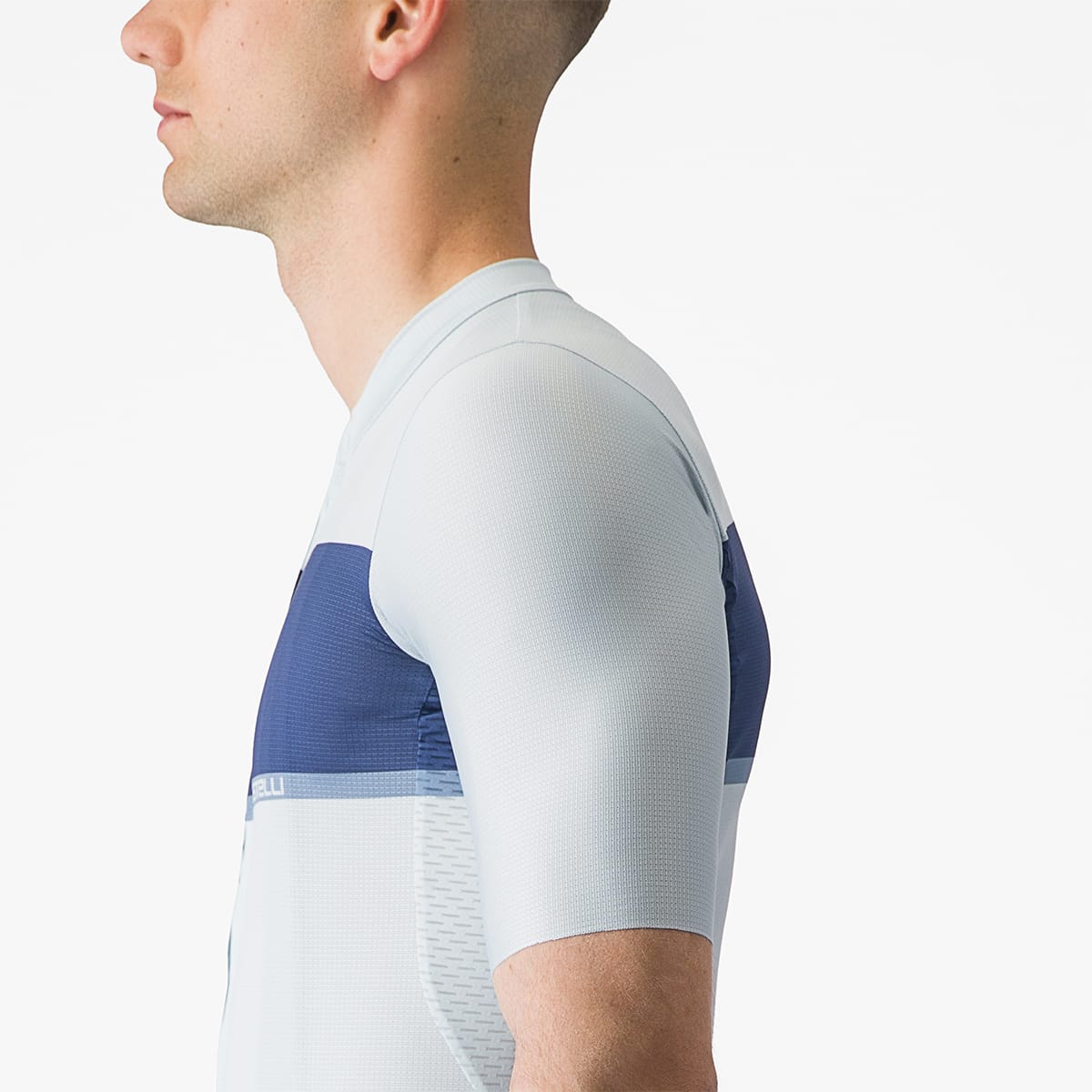 Maillot CASTELLI TRADIZIONE Manches Courtes Bleu