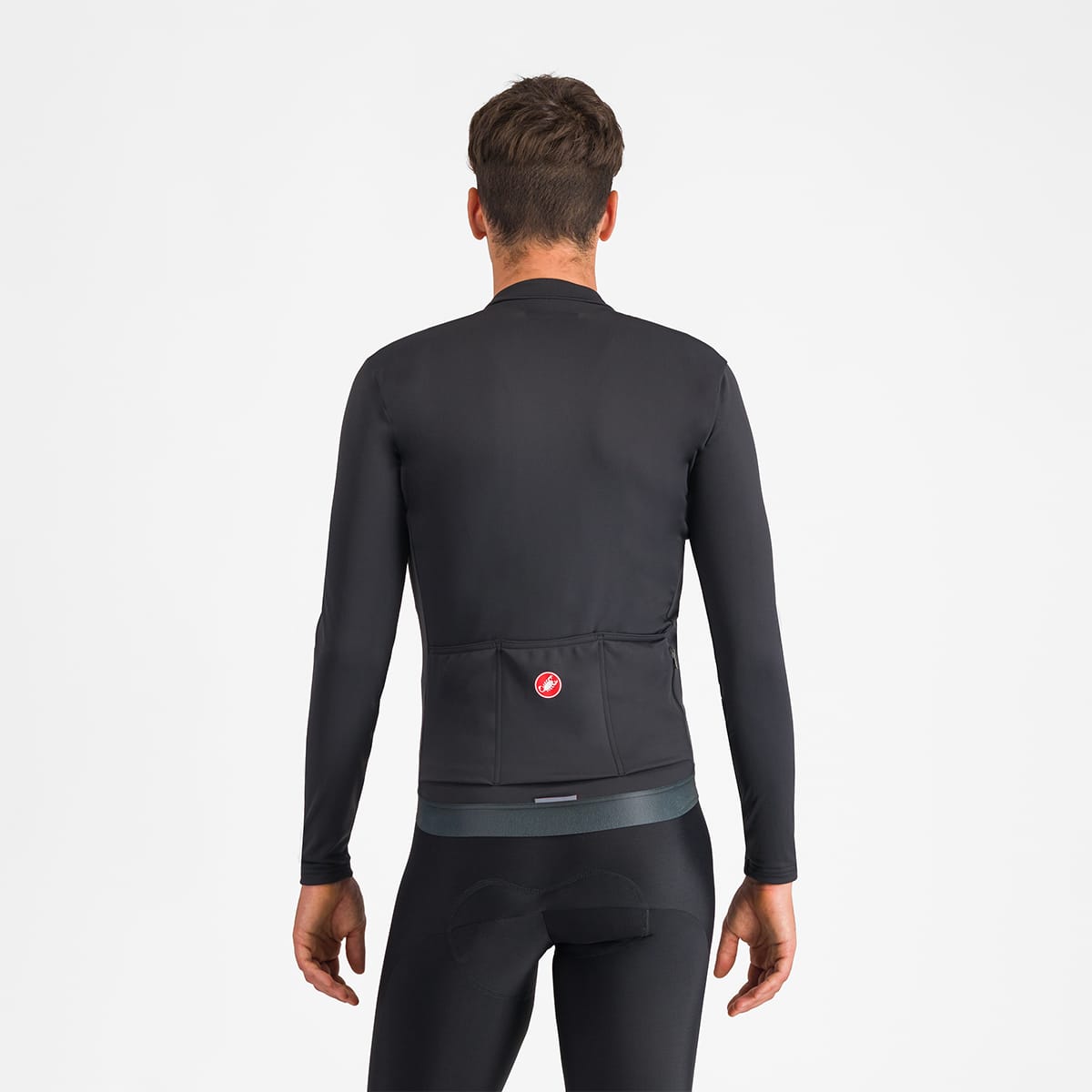 Maillot CASTELLI ESPRESSO THERMAL Manches Longues Noir