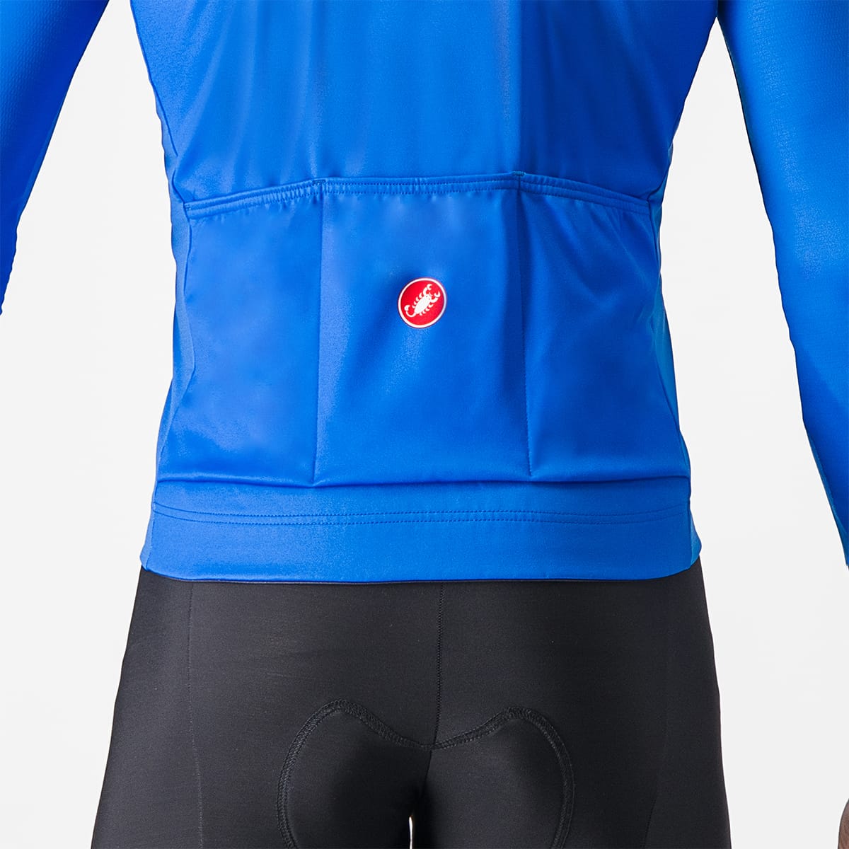 Maillot CASTELLI LINEARE Manches Longues Bleu