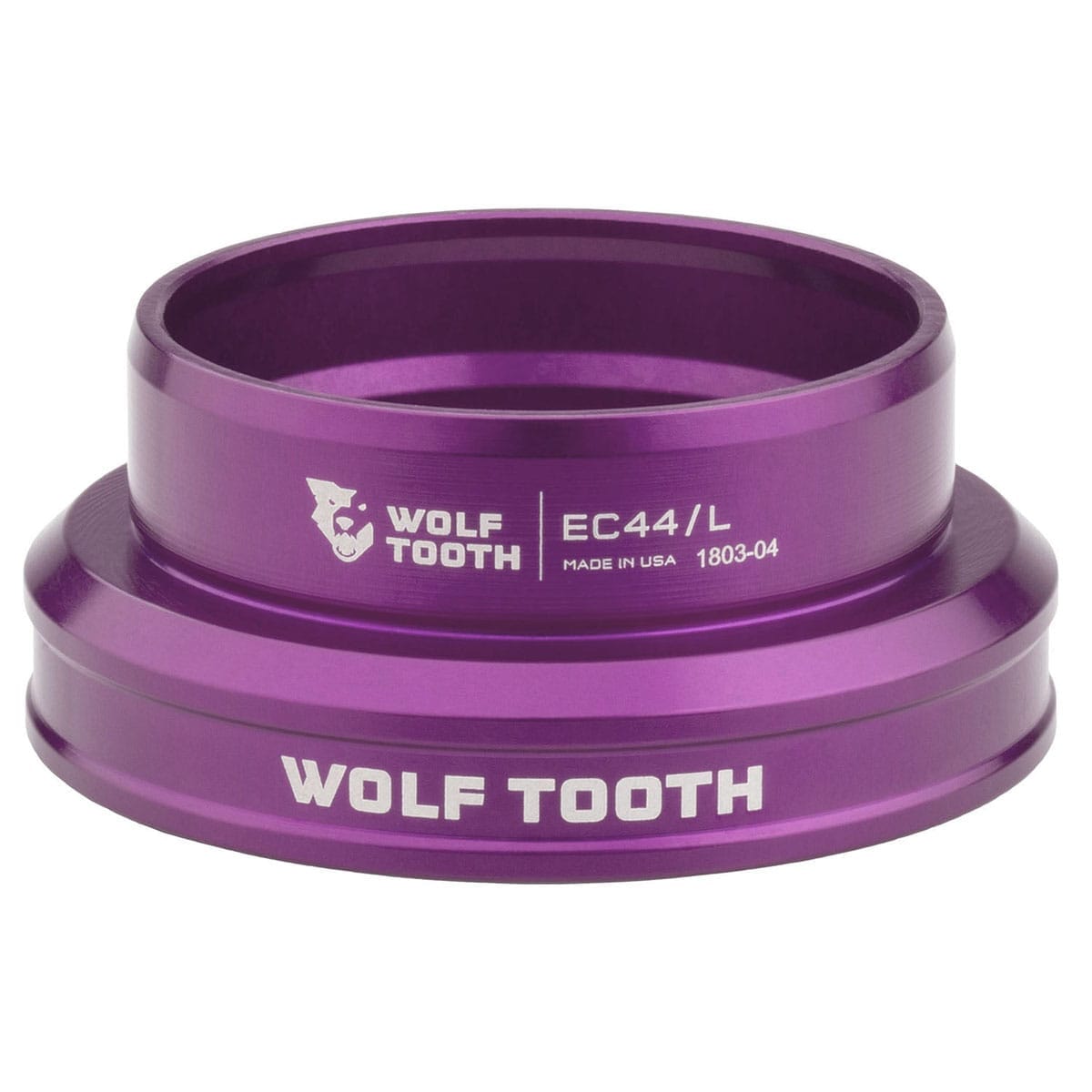 Cuvette Basse pour Jeu de Direction Externe WOLF TOOTH PREMIUM 1,5" EC44 Violet