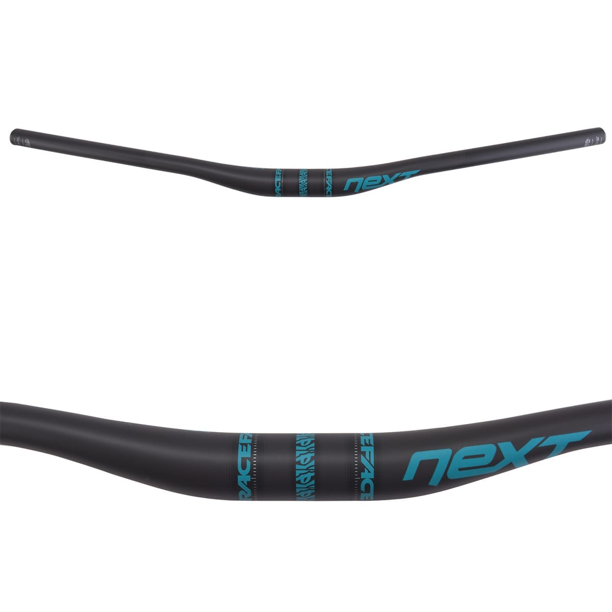 Cintre RACE FACE NEXT Rise 20mm 760mm Carbone/Turquoise