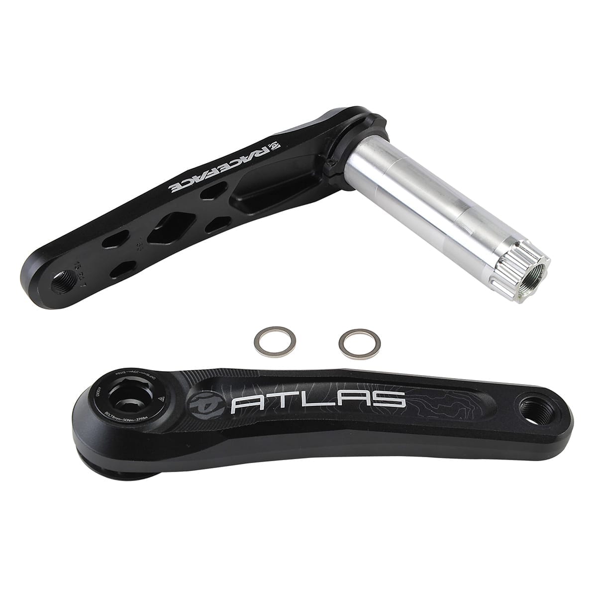 Manivelles RACE FACE ATLAS CINCH Boîtier 68/73 mm Noir