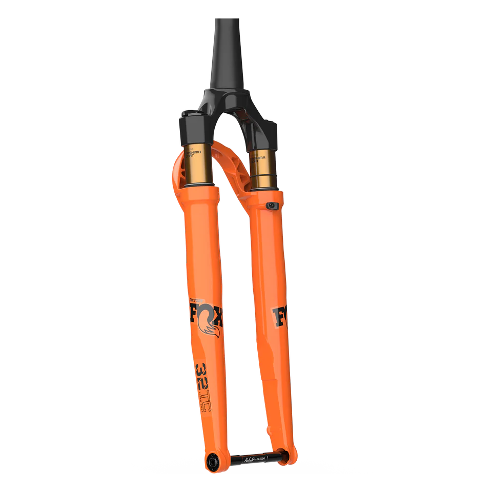 FOX RACING SHOX 32 FLOAT TC 700c FACTORY Grip SL-gaffel 3Pos-Adj Kabolt-aksel 12x100mm Orange 2025