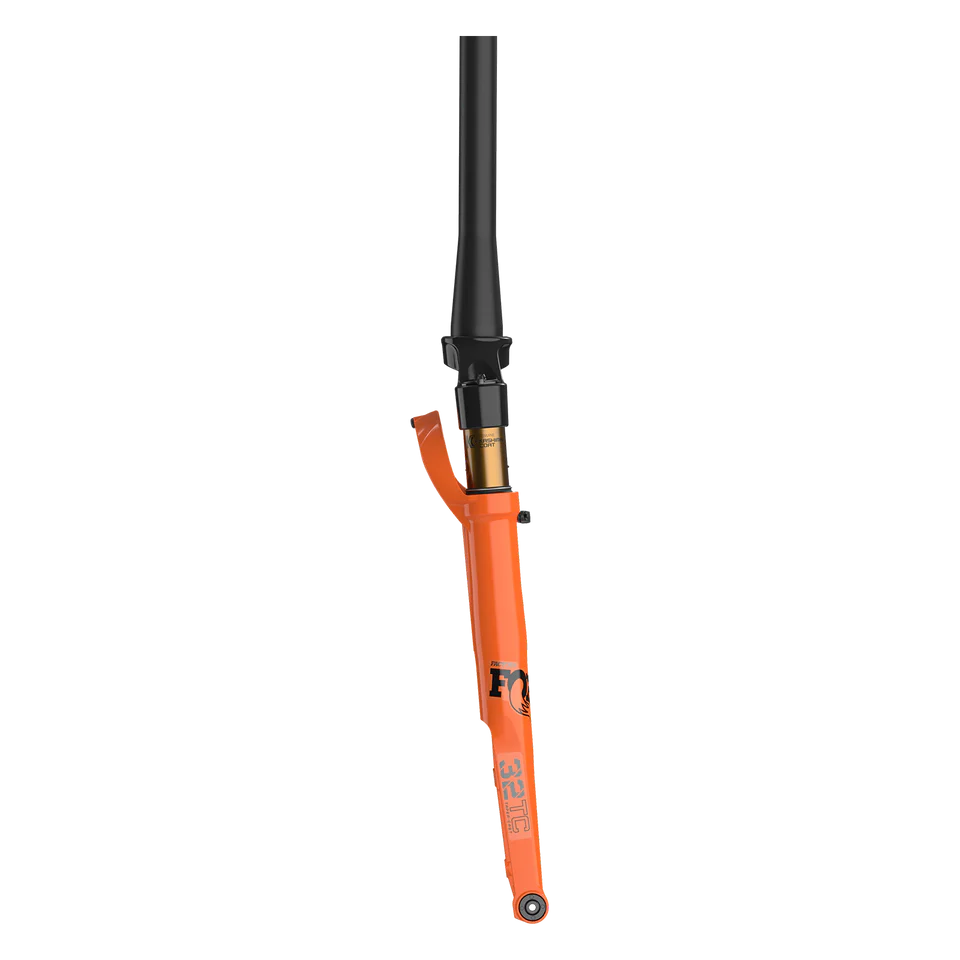 FOX RACING SHOX 32 FLOAT TC 700c FACTORY Grip SL-gaffel 3Pos-Adj Kabolt-aksel 12x100mm Orange 2025