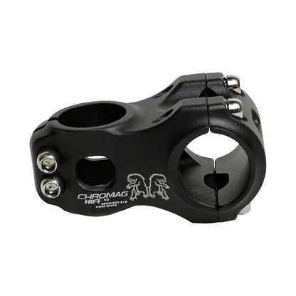 Potence CHROMAG HIFI V2 0° Noir — vue principale sur fond blanc