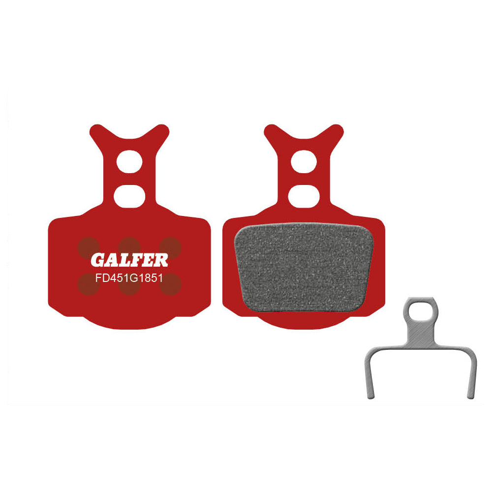 Plaquettes Semi-Métalliques GALFER ADVANCED Formula Cura / Mega / The One / R0 / R1 / RX / RR1 / T1 / C1