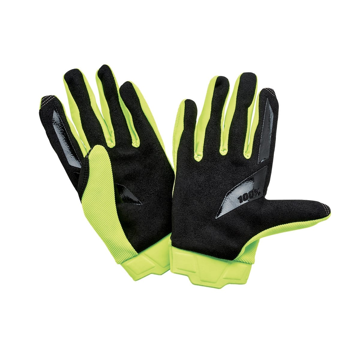 Gants Longs 100% RIDECAMP Jaune