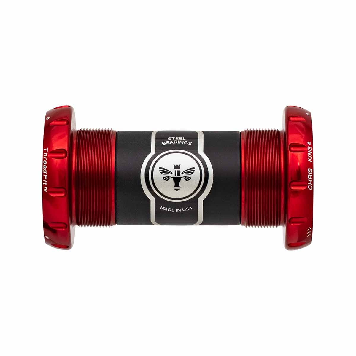 CHRIS KING ThreadFit 30 68/73 mm Sram DUB Ceramic Red kranksæt