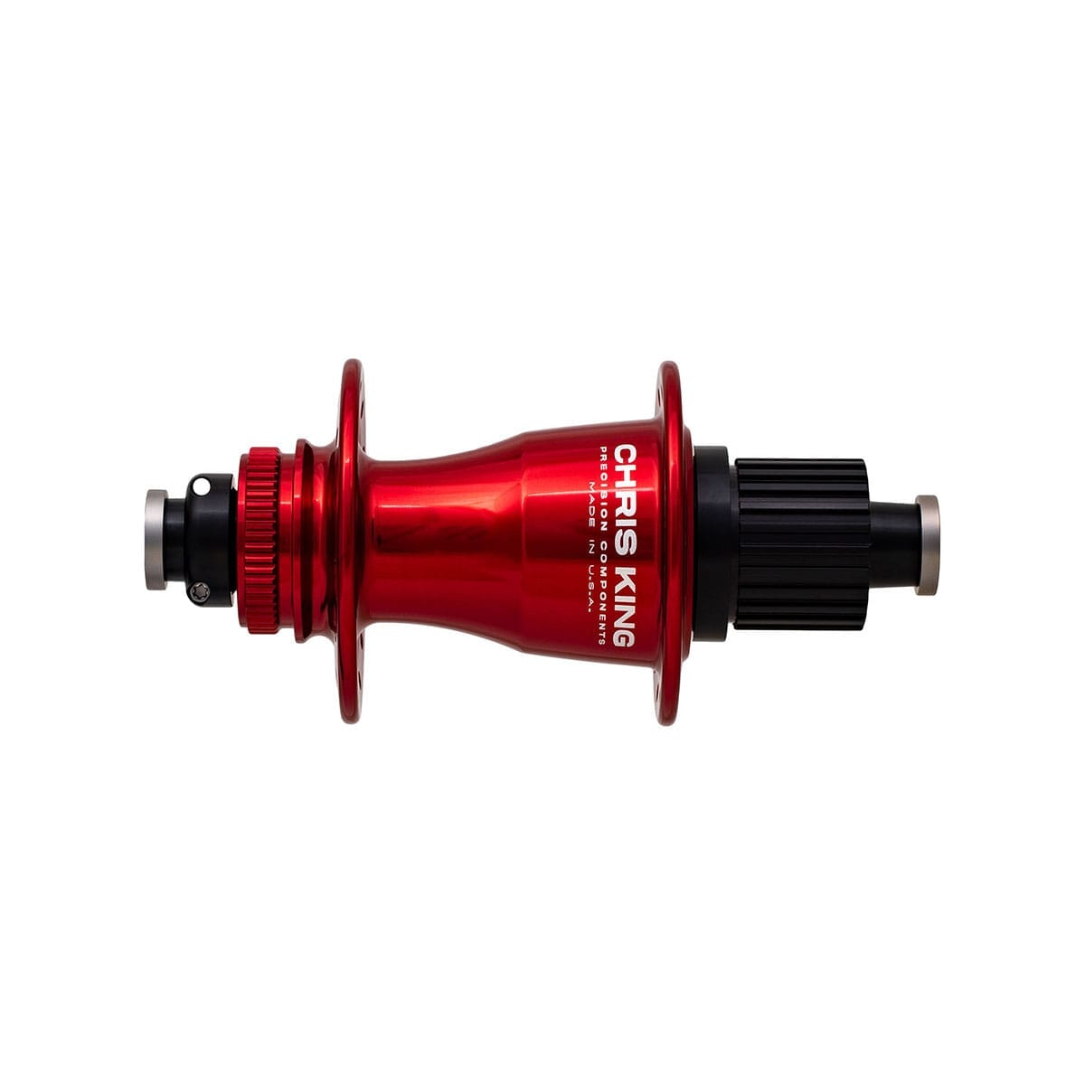 Moyeu Arrière CHRIS KING BOOST CENTERLOCK 28 Trous Rouge