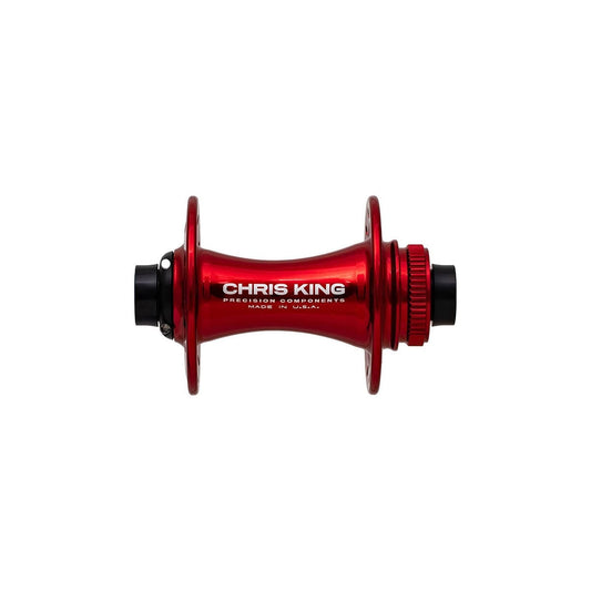 Moyeu Avant CHRIS KING BOOST CENTERLOCK Rouge