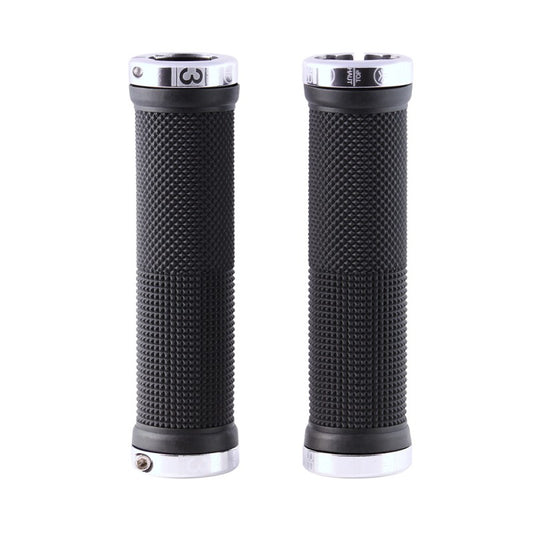 Chwyty SB3 KHEOPS Lock-On 129 mm czarny/srebrny