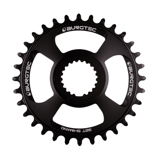 Plateau Mono BURGTEC THICK THIN 12V Shimano Direct Mount Noir