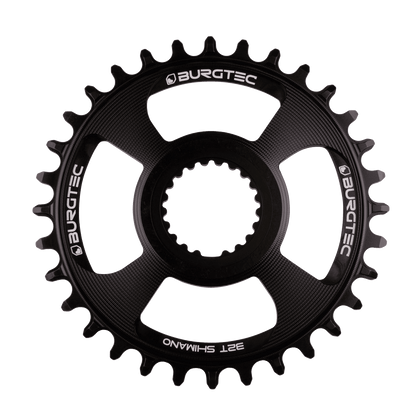 Plateau Mono BURGTEC THICK THIN 12V Shimano Direct Mount Noir