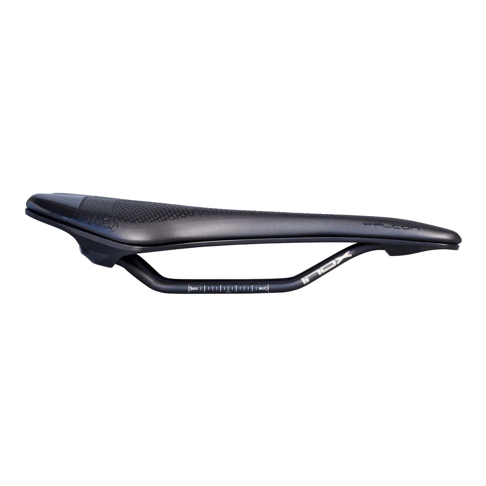 Selle PRO FALCON GEL 142mm Rails Inox Noir