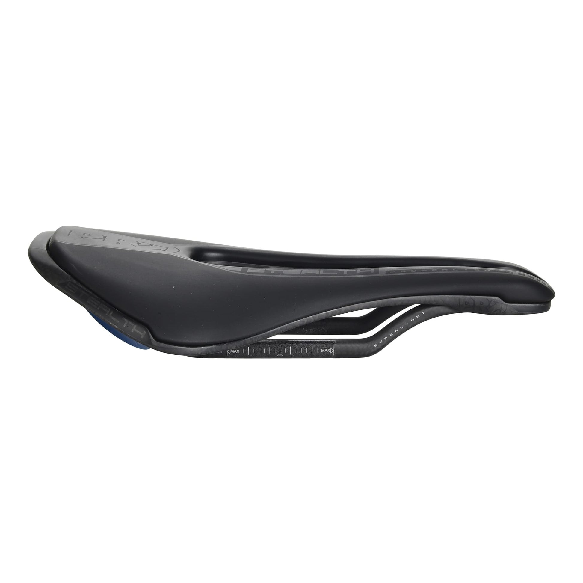 Selle PRO STEALTH SUPERLIGHT 142mm Rails Carbone Noir