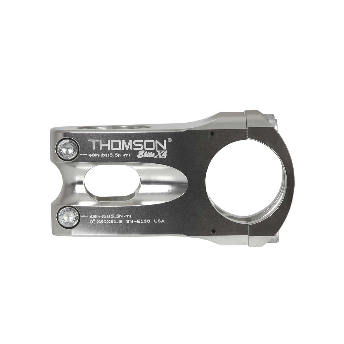 Potence THOMSON ELITE X4 0° Ø pivot 28,6 mm