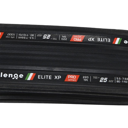 Pneu CHALLENGE OPEN ELITE XP 700x25c TubeType Souple Noir