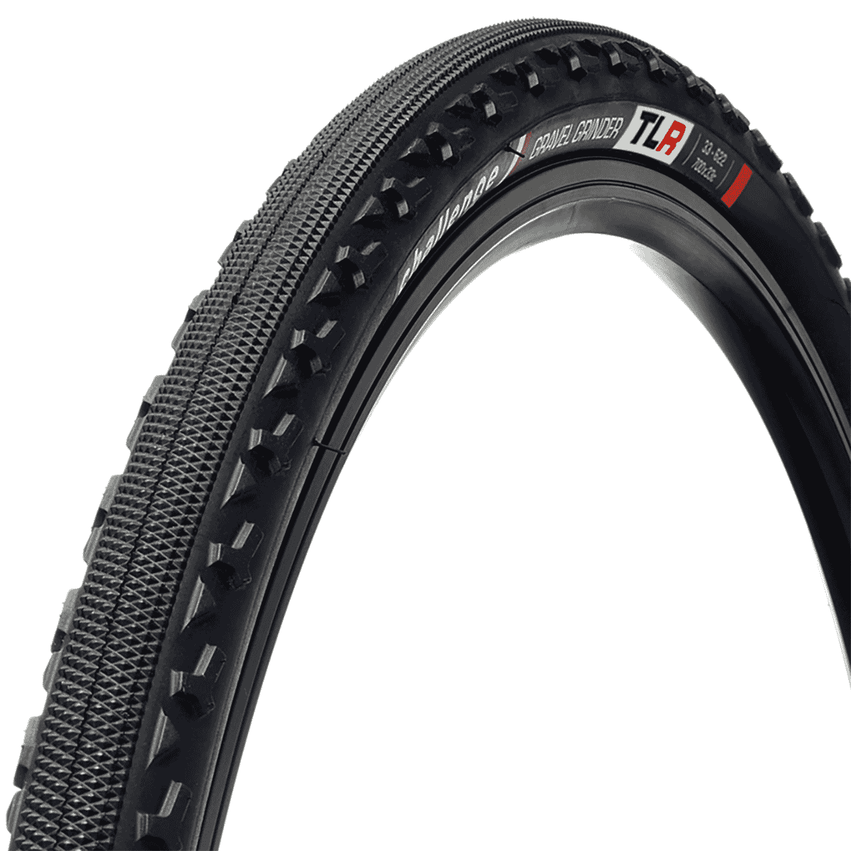 Pneu CHALLENGE GRAVEL GRINDER 700x33c Tubeless Ready Marron