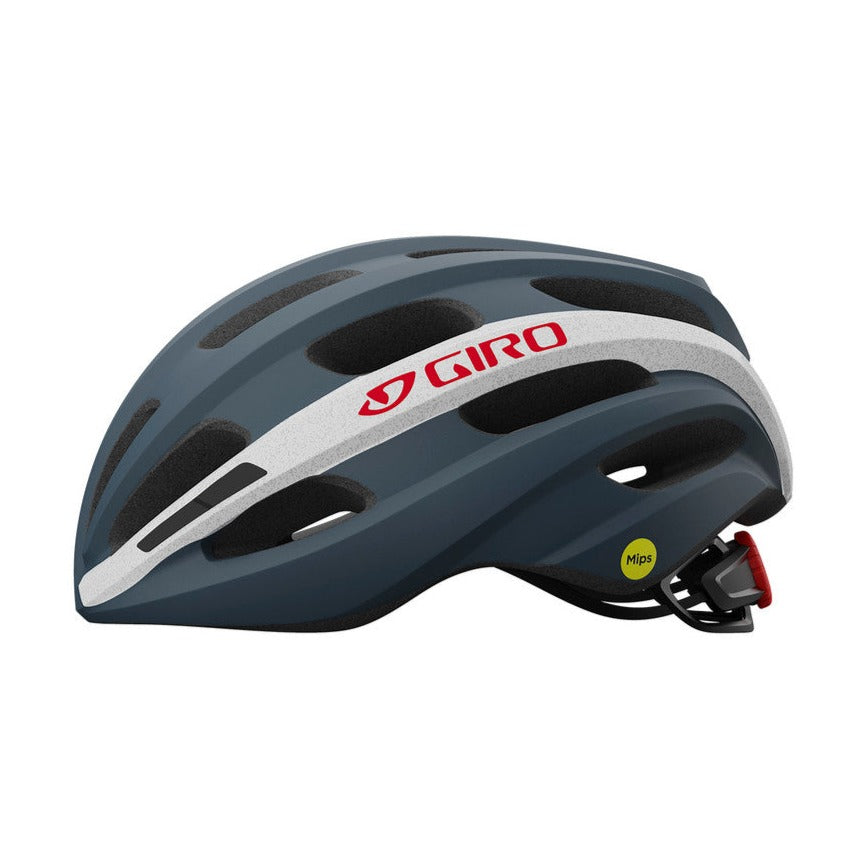 Casque Route GIRO ISODE MIPS II Gris/Blanc/Rouge