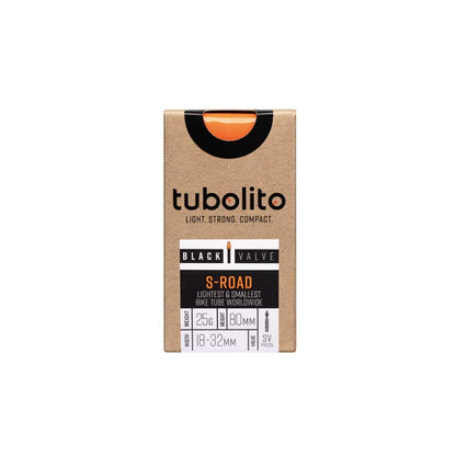Chambre à air TUBOLITO S-ROAD 700x23/35 Presta Noir