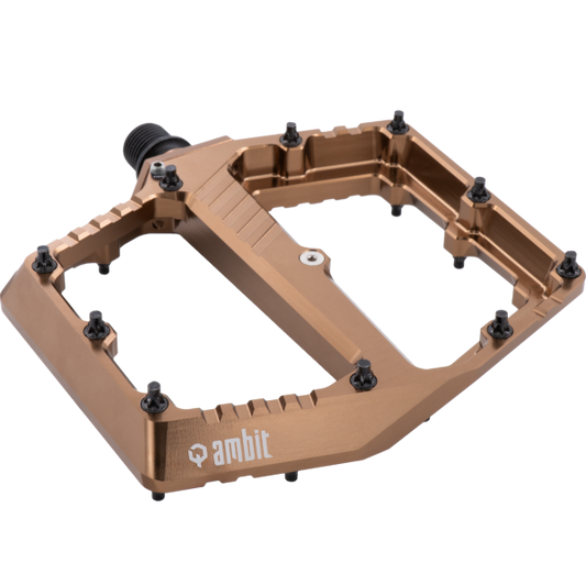AMBIT Breach store brune flade pedaler