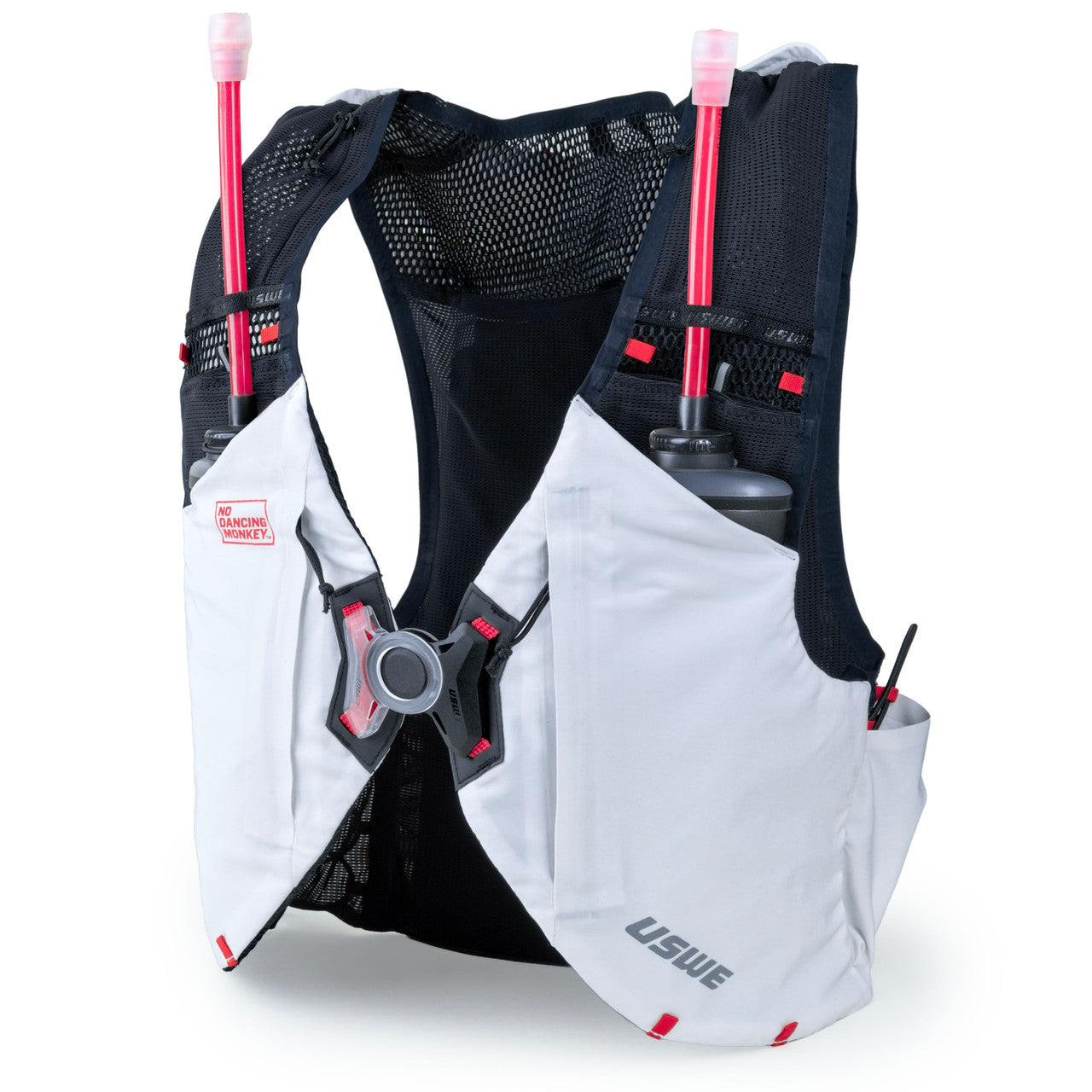 USWE TRAIL RUNNING 8L hvid væskejakke