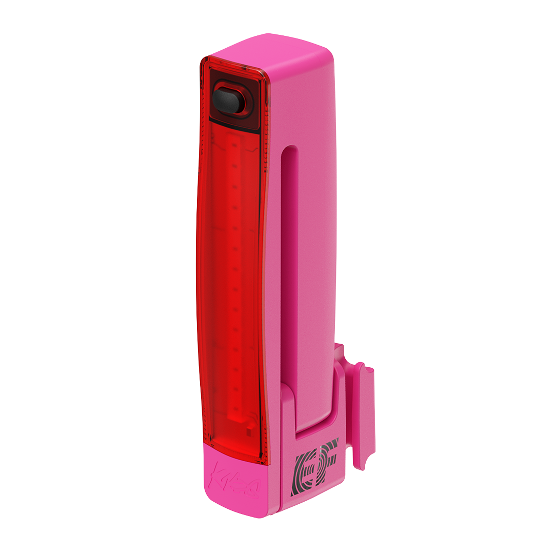 KNOG PLUS REAR 20 Lumen Limited Edition baglygte E.F. Pro Cycling Pink